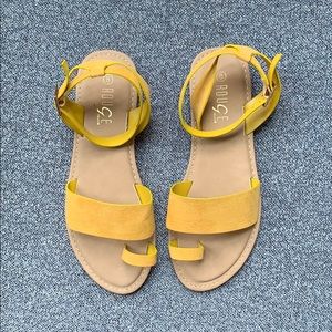 Rogue mustard yellow sandals
